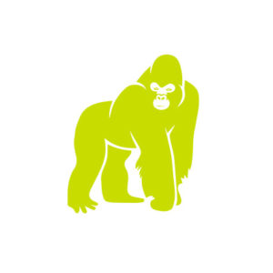 Gorillapaket für Druck mit